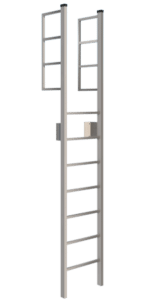 O'Keeffe's Aluminum 502 Access Ladder