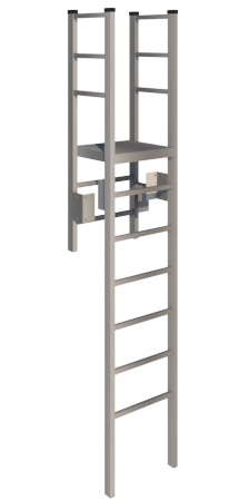 O'Keeffe's Aluminum 503 Access Ladder