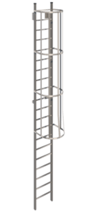 O'Keeffe's Aluminum 531 Cage Ladder